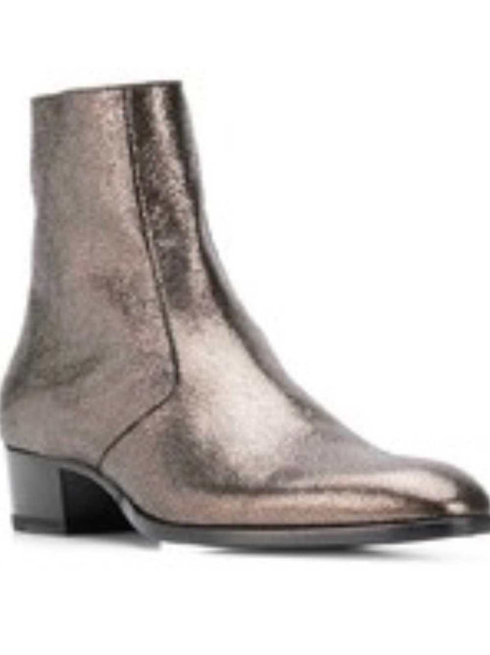 Men's NWOT Metallic Bronze Chelsea Boot